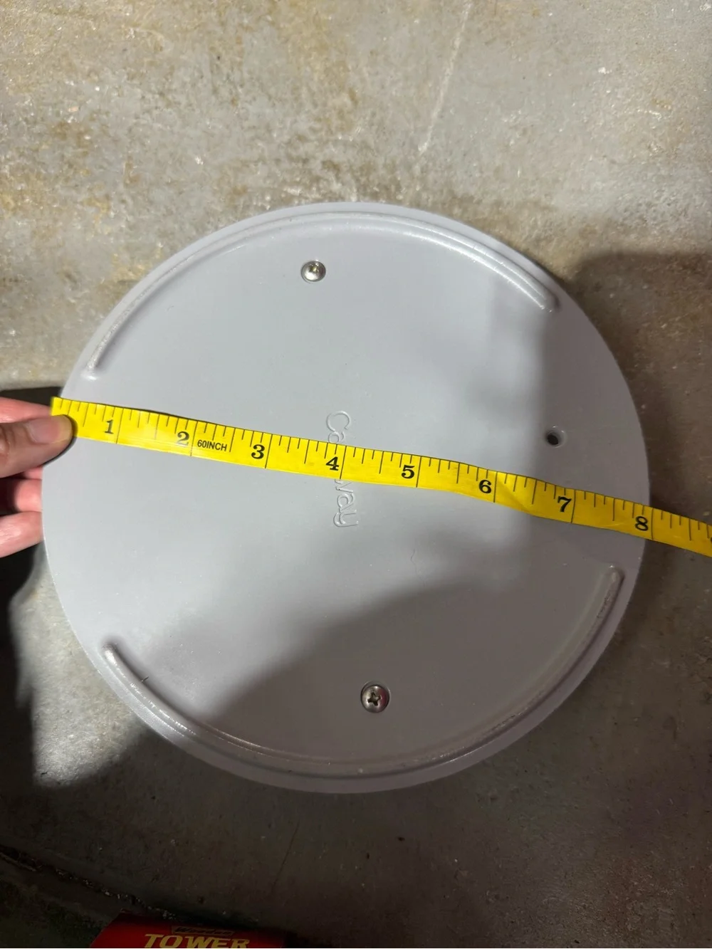 Caraway 8” Replacement Ceramic Non-Stick Lid Only - grey